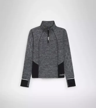 L. Warm Up Winter Sweat Be One Top da corsa con zip a 1/2