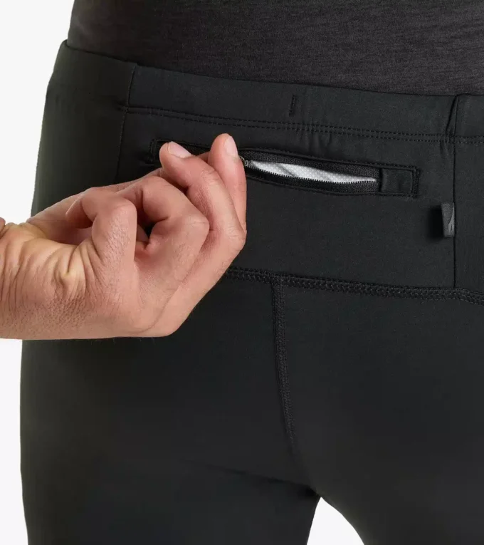 Leggings 3/4 Run Crew Leggings invernali da corsa 3/4