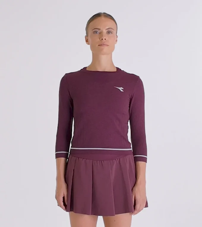 Maglietta L. 3/4 Icon Stratouno Maglietta tecnica termoregolante a maniche 3/4 – Tennis