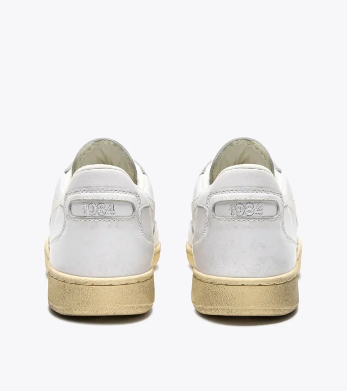 Mi Basket Low Used Heritage sneaker in pelle