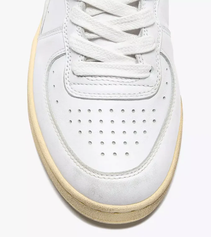 Mi Basket Low Used Heritage sneaker in pelle