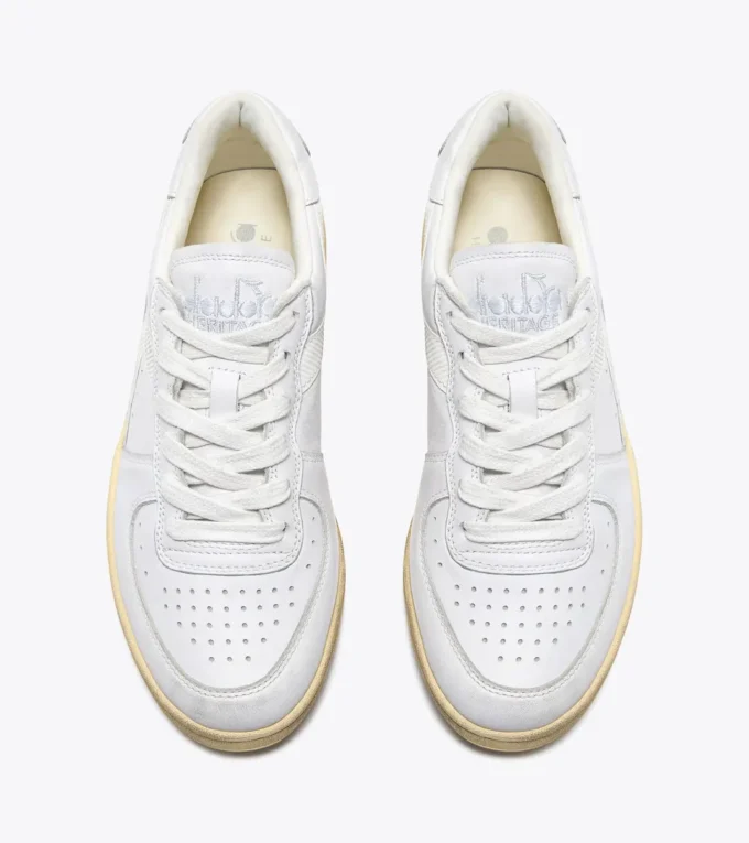 Mi Basket Low Used Heritage sneaker in pelle