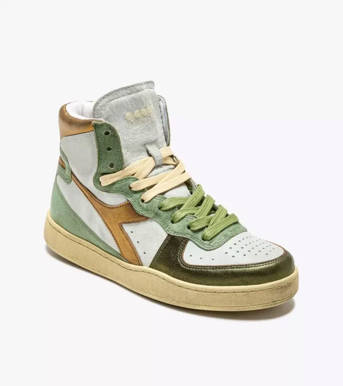 Mi Basket Metal Pigskin Used Wn Scarpa Heritage