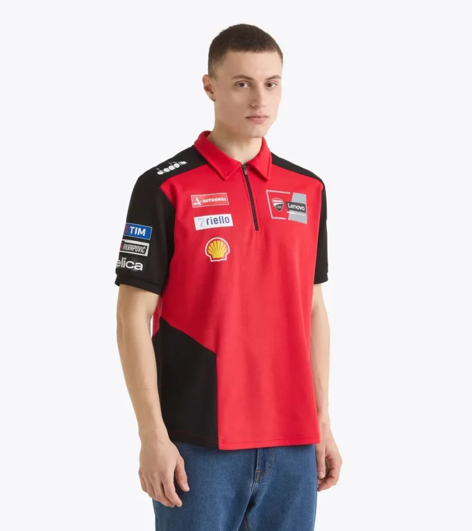 Polo Ducati Replica Mgp25 Polo sportiva Ducati 2025 MotoGP