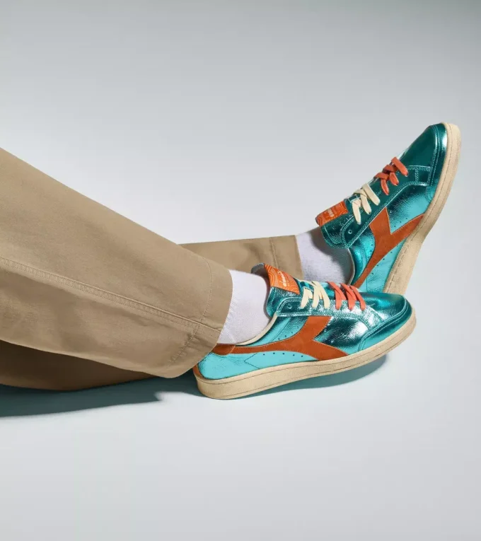 Prestige Metal Used Sneaker Heritage realizzata in pelle