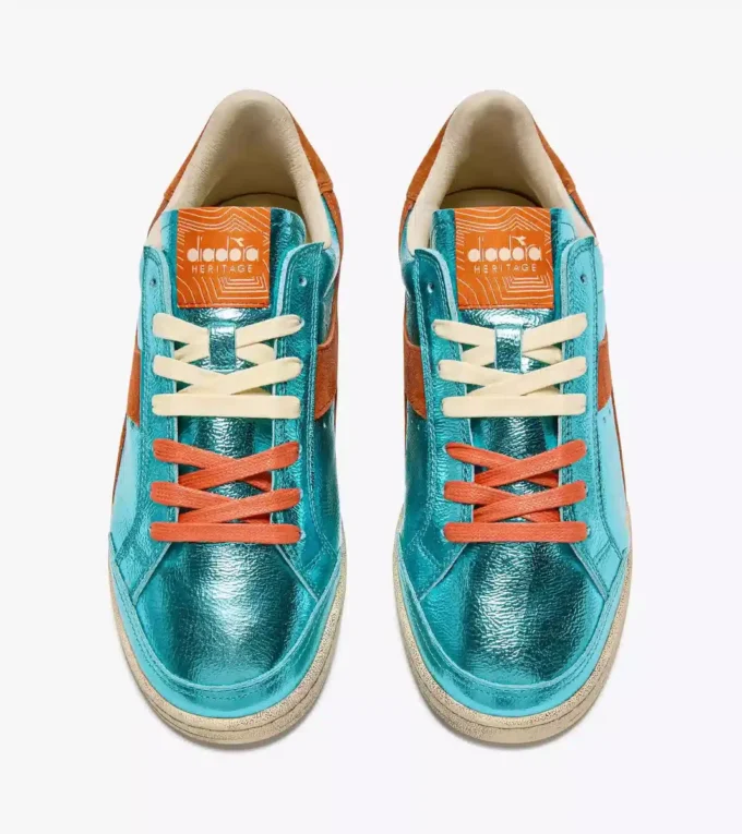 Prestige Metal Used Sneaker Heritage realizzata in pelle