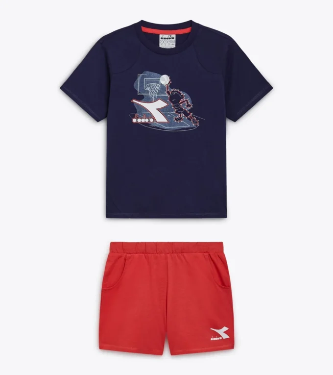 Set Jb. Set Ss Riddle Set sportivo – T-shirt e pantaloncini – Bambino
