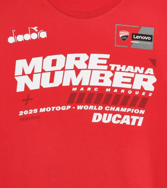 T-Shirt Ducati Campione Mgp25 Celebration t-shirt | diadora X Ducati Corse