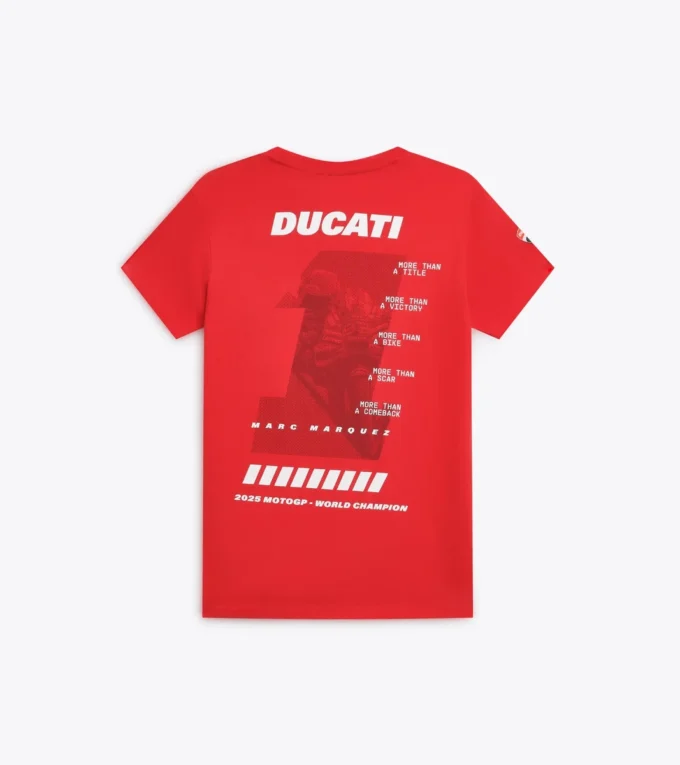 T-Shirt Ducati Campione Mgp25 Celebration t-shirt | diadora X Ducati Corse