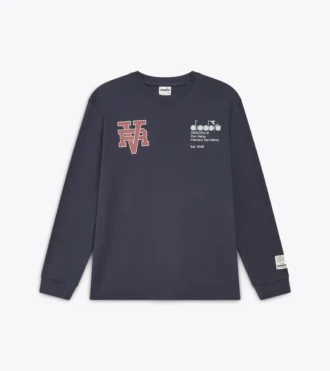 T-shirt Ls Run Valley T-shirt ispirata allo stile college – Run Valley