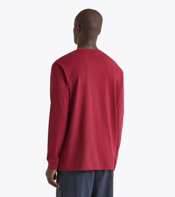 T-shirt Ls Run Valley T-shirt ispirata allo stile college – Run Valley