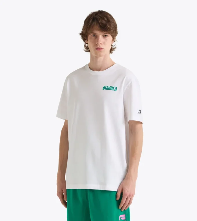 T-shirt Ss Athl. Logo Sl T-shirt in cotone