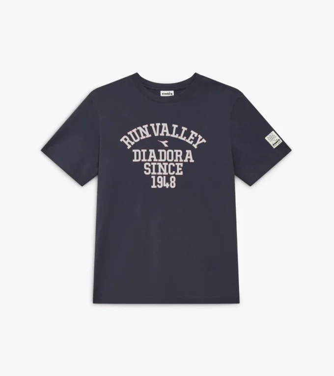 T-shirt Ss Run Valley T-shirt ispirata allo stile college – Run Valley