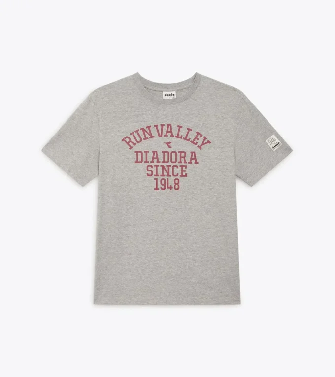 T-shirt Ss Run Valley T-shirt ispirata allo stile college – Run Valley