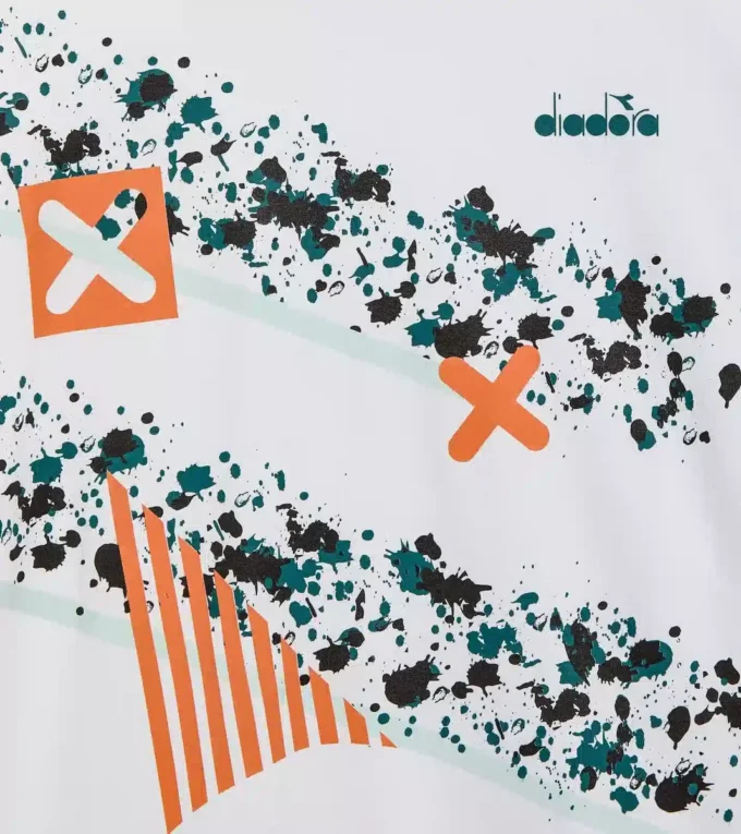 T-shirt Ss Tennis 90 T-shirt ispirata agli anni ’90 – Made in Italy