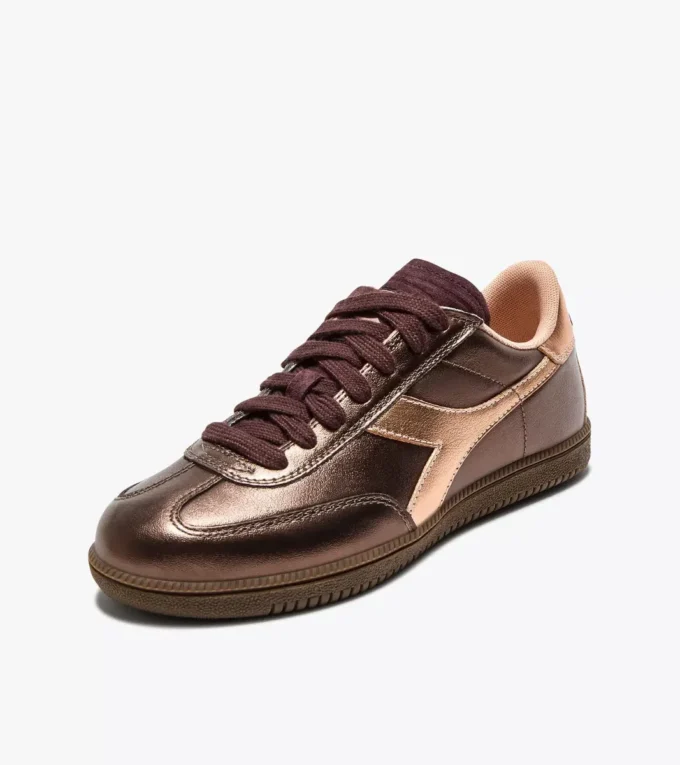 Trainer Metalized Sneakers in pelle metallizzata