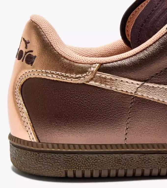 Trainer Metalized Sneakers in pelle metallizzata