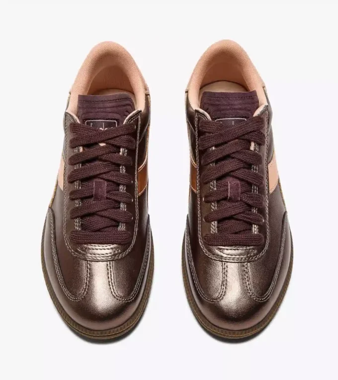 Trainer Metalized Sneakers in pelle metallizzata