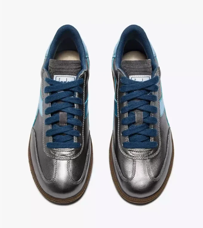 Trainer Metalized Sneakers in pelle metallizzata