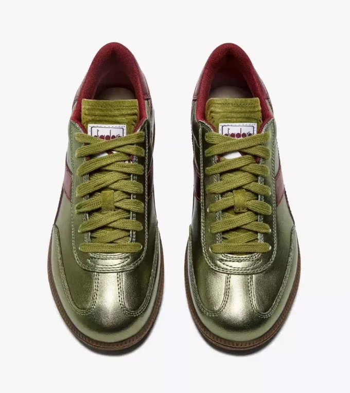 Trainer Metalized Sneakers in pelle metallizzata