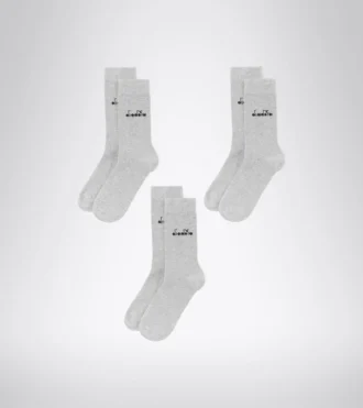 U. Mid Plain Socks 3-Pack Confezione di calzini medi – Tre paia – Unisex