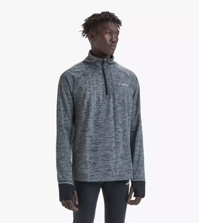 Warm Up Winter Sweat Be One Maglia da corsa con zip 1/2