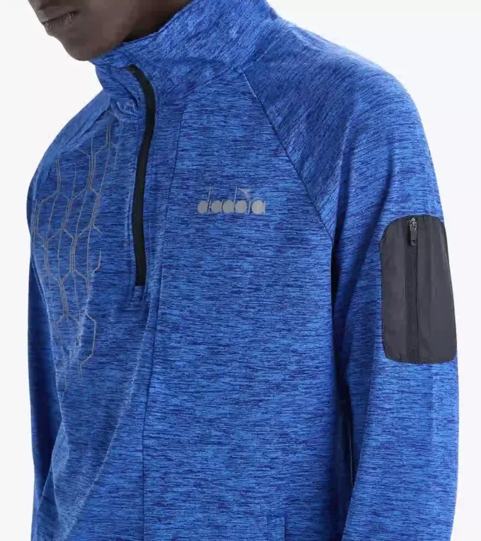 Warm Up Winter Sweat Be One Maglia da corsa con zip 1/2
